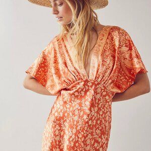 Free People Beatrice Printed Maxi